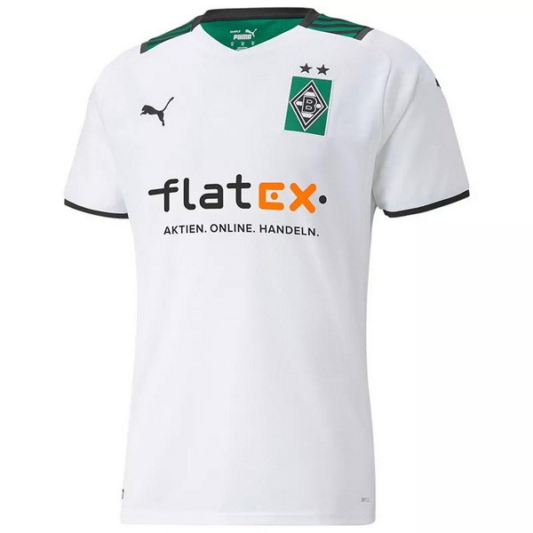 Tailandia Camiseta Borussia Mönchengladbach 1ª 2021/22 Blanco